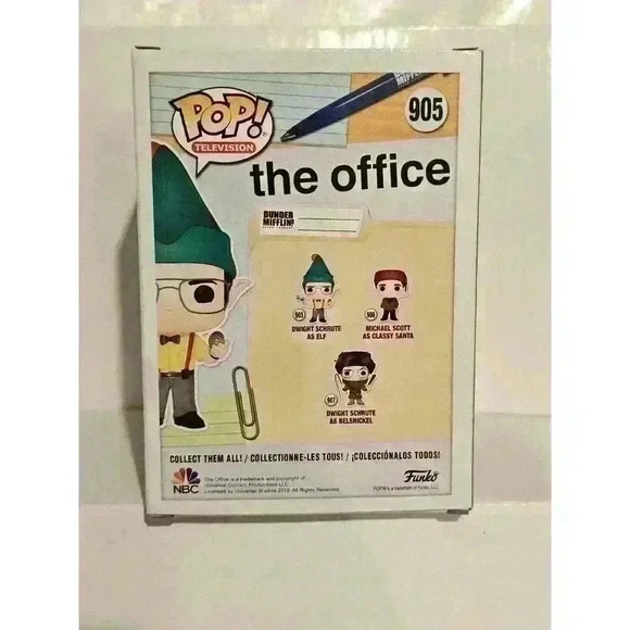 Funko Pop! Television - Dwight Schrute as Elf #905 - The Office - Picture 3 of 7